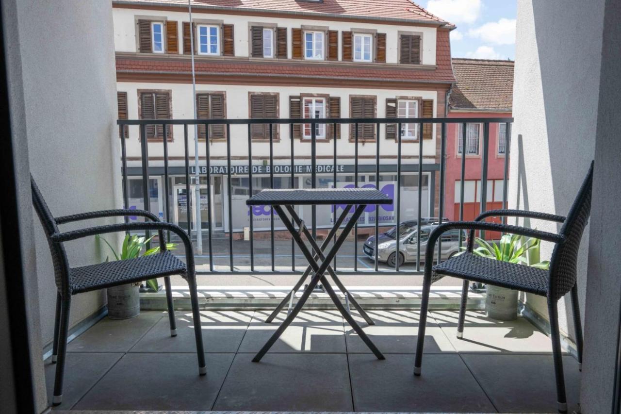 Superbe Loft Center Of Saverne Bike Parking 外观 照片